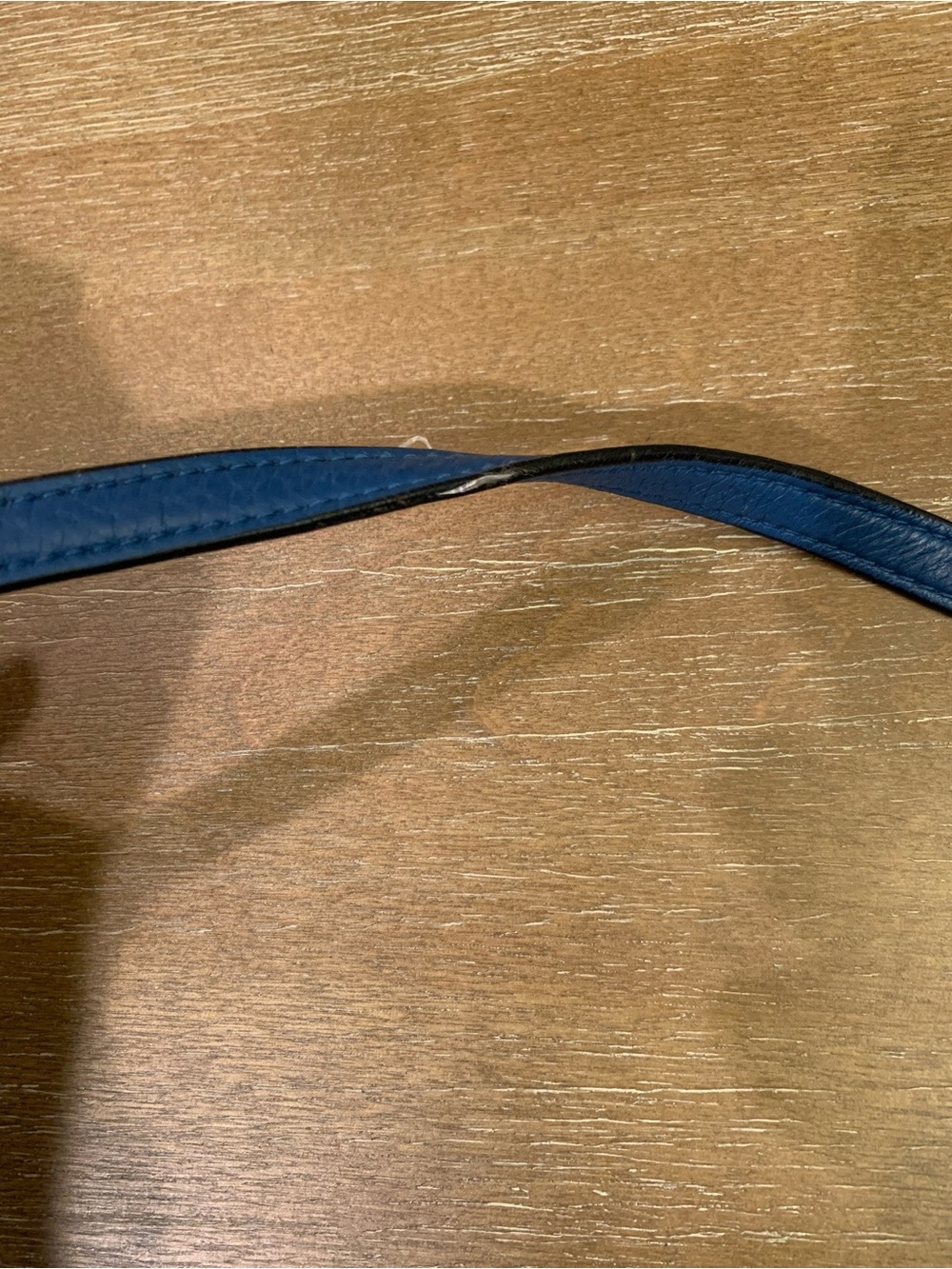 Coach Blue Leather Mickie Satchel - - Picture 4 of 16